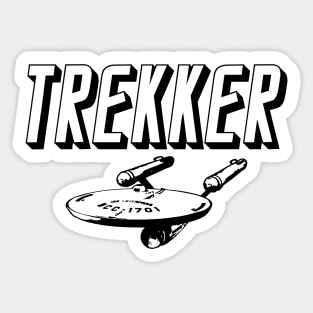 STAR TREK - Trekker 3.0 Sticker